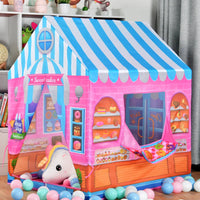 Kids Tent House Candy Theme