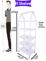 Kids Multipurpose 5-shelve Wardrobe 